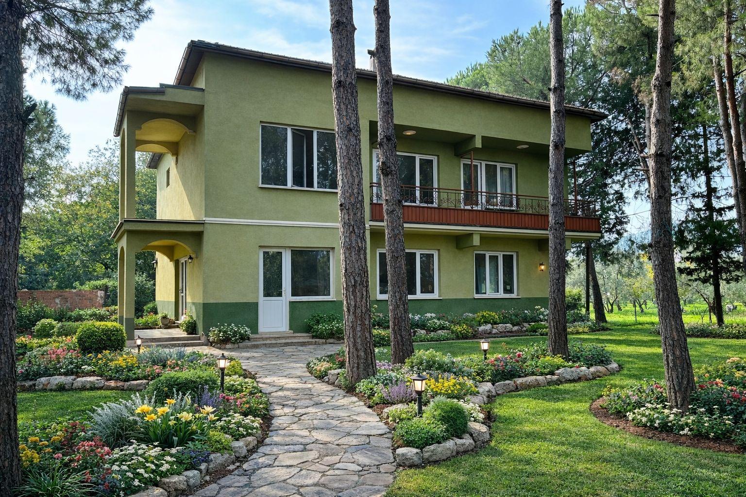 THE WORLD SELLER  2 KATLI ÇİFTLİK EVİ  ELEKTİRİK SU DOĞALGAZ MÜKEMMEL KONUM